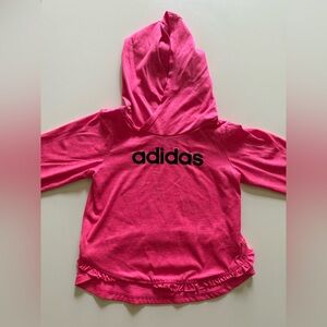Adidas Pink Sweatshirt Vibrant Hoodie Casual Wear